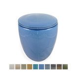 Keramische urn modern groot - verkrijgbaar in 10 kleuren