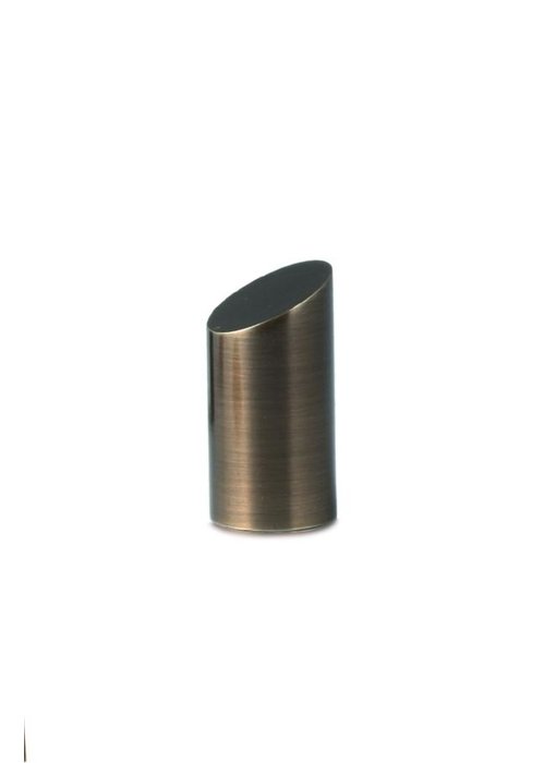 Mini urn gebroken pijler  - Messing