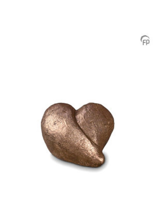 Mini urn hart - keramiek