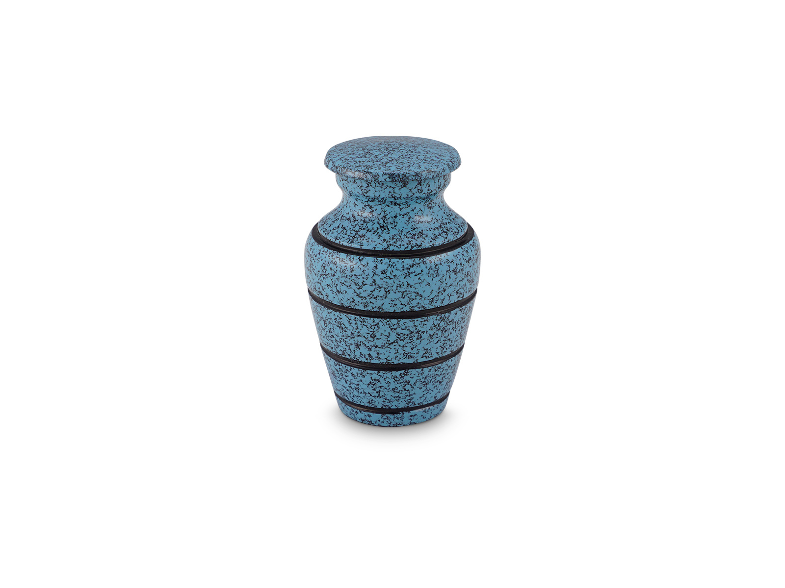  Mini urn turquoise - messing