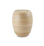 Bakka bamboe urn groot - hout