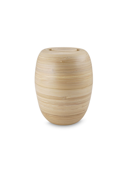 Bakka bamboe urn groot - hout