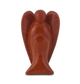 Engel urn mini - rode jaspis
