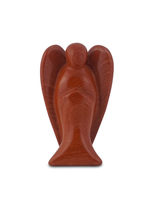 Engel urn mini - rode jaspis