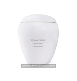 Mini urn sienna creme - keramiek