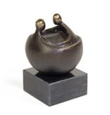 Mini urn asbeeldje freyja - brons