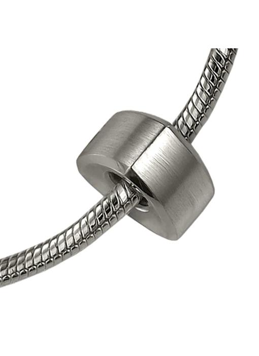 Asbedel rond 2 - zilver