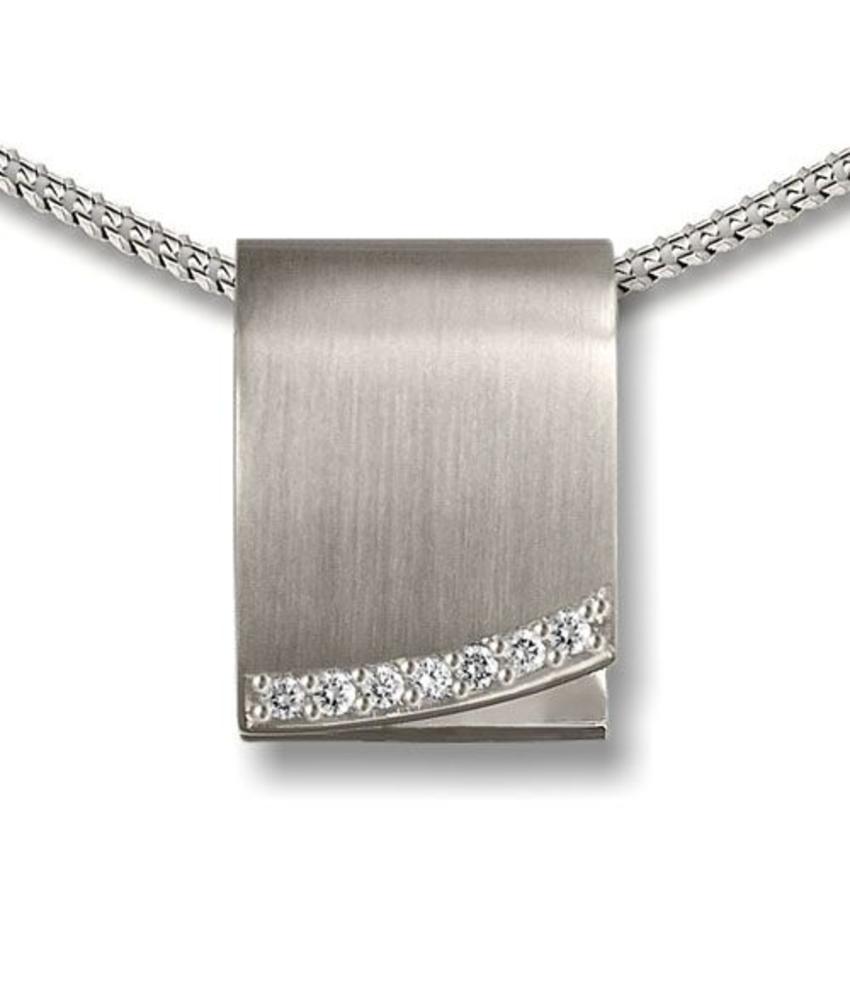 Ashanger aangrijpend - 925 Sterling zilver met zirkonia