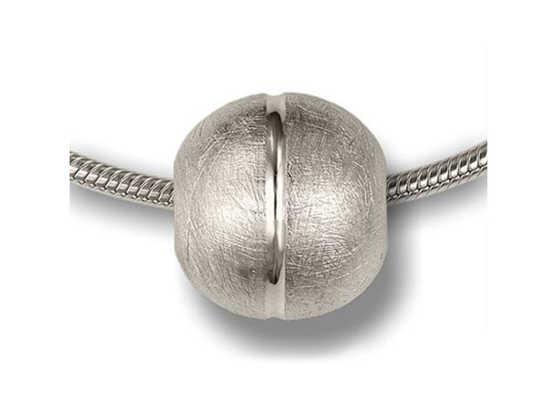 Ashanger bolvormig - 925 Sterling zilver