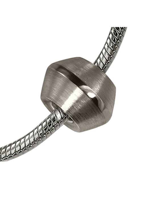 Asbedel rond 4 - zilver