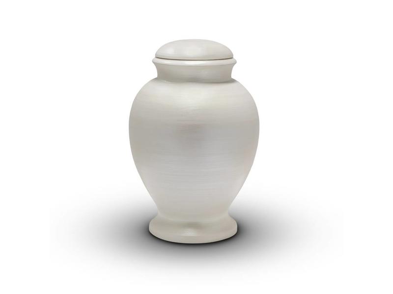 Eco urn witte amphora - bio