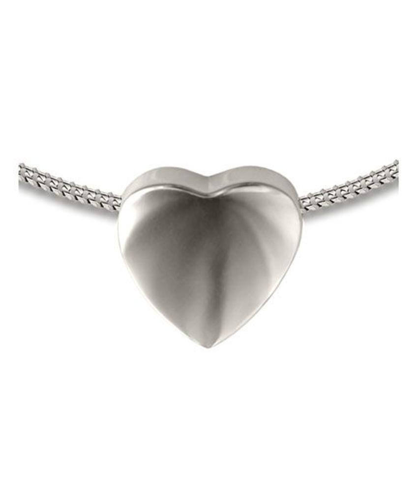 Ashanger 3D hart - 925 Sterling zilver
