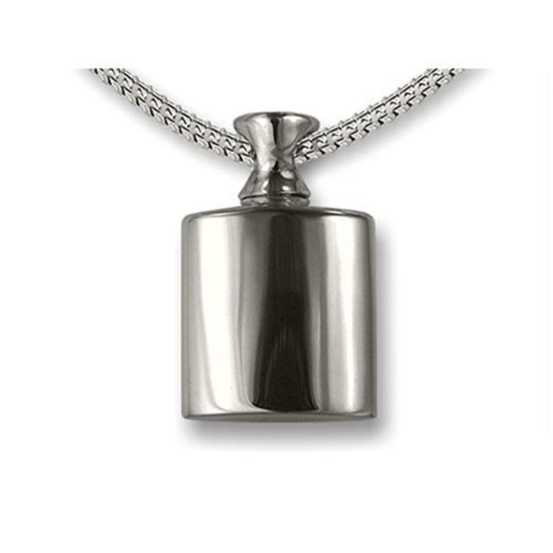 Ashanger flesje - 925 Sterling zilver