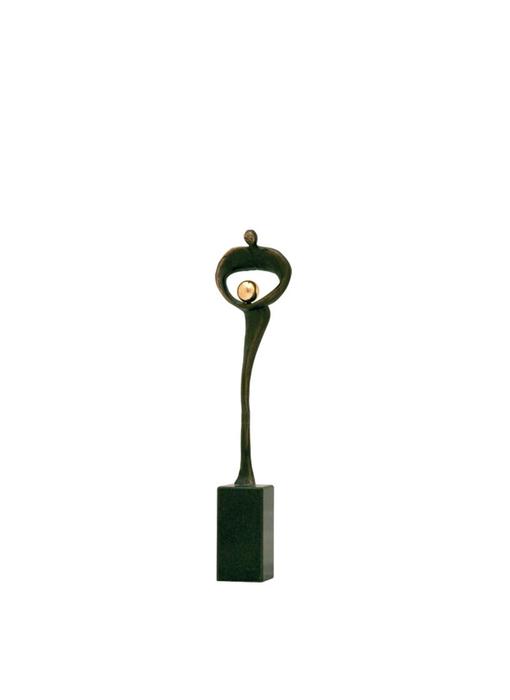 Mini urn asbeeldje dagda - brons