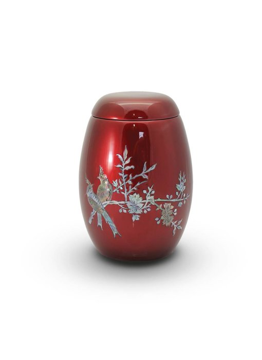 Rood lente tafereel - glasfiber