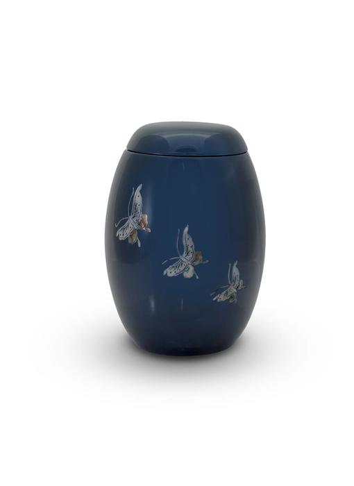 Blauwe lente vlinders - glasfiber