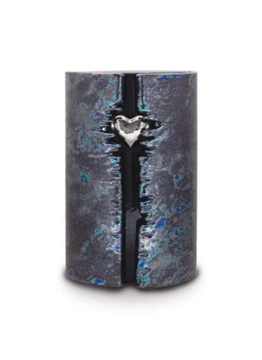 Eos da vita blauw - urn met led - keramiek