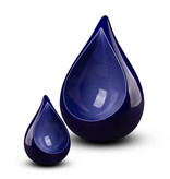 Teardrop klein blauw - keramiek