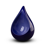 Teardrop groot blauw - keramiek