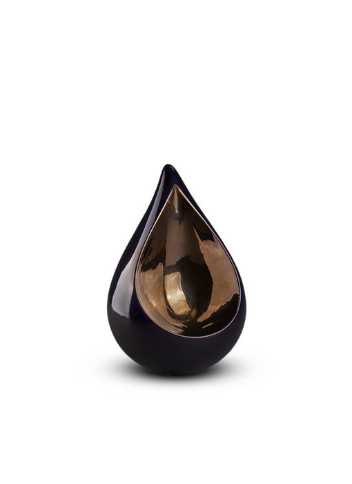 Teardrop klein donker - keramiek