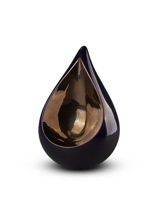 Teardrop groot donker - keramiek