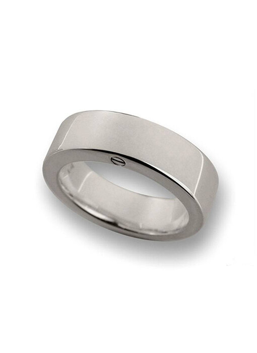 Asring rond 8 mm breed - 925 Zilver