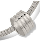 Asbedel spiraal - 925 Zilver