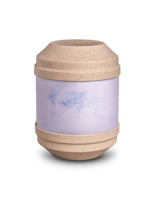 Bio urn beschrijfbaar beige - biologisch afbreekbaar