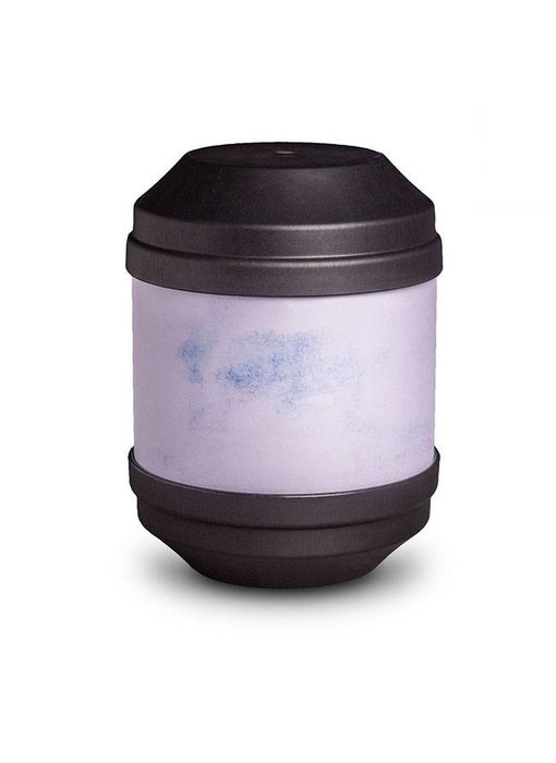 Bio urn beschrijfbaar zwart - biologisch afbreekbaar