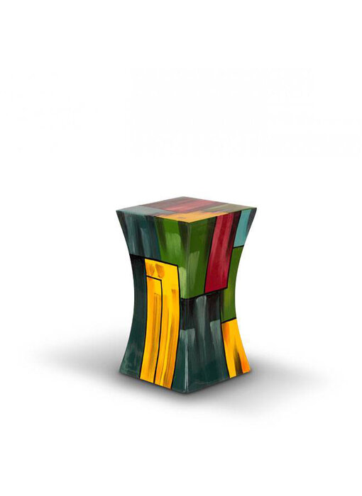Glasfiber urn pilaar klein - glasfiber