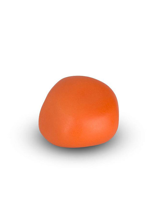 Knuffelsteentje  oranje - keramiek