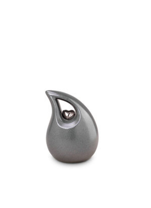 Berusting metallic hart klein - keramiek