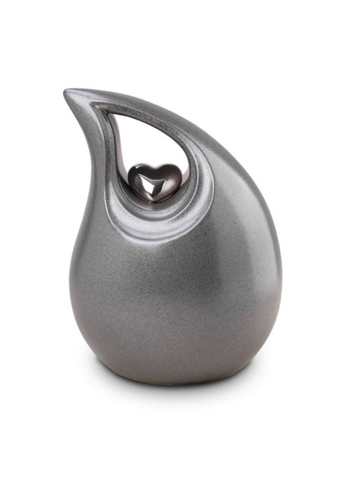 Berusting metallic hart groot - keramiek