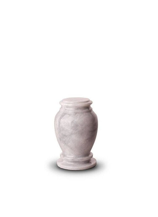 Mini urn rosa - marmer