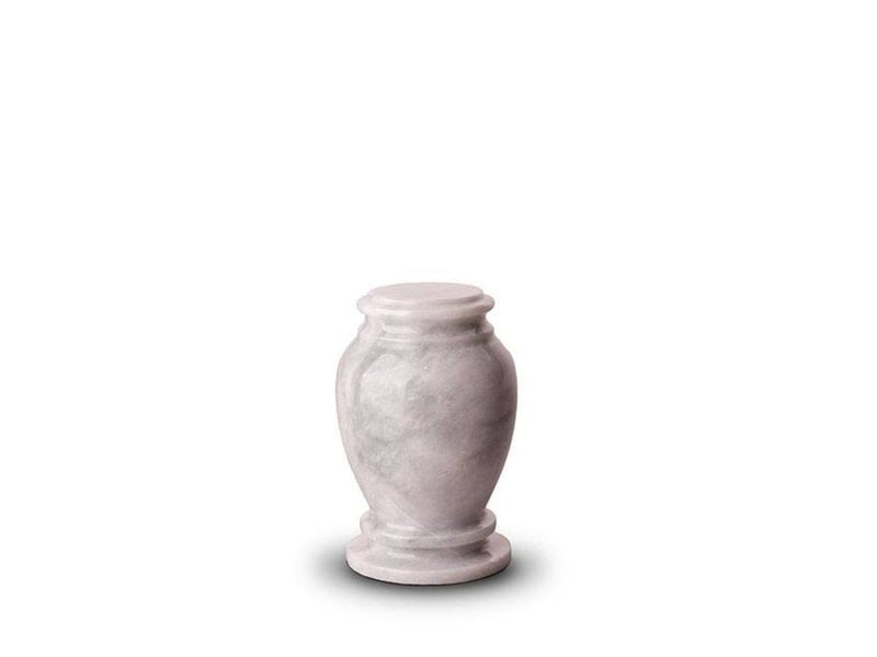 Mini urn rosa - marmer