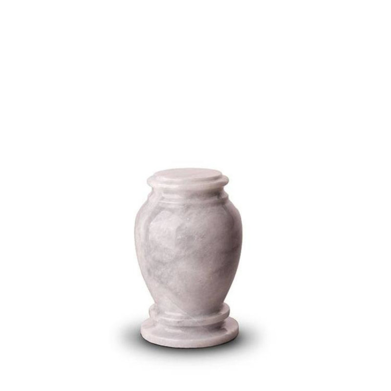 Mini urn rosa - marmer