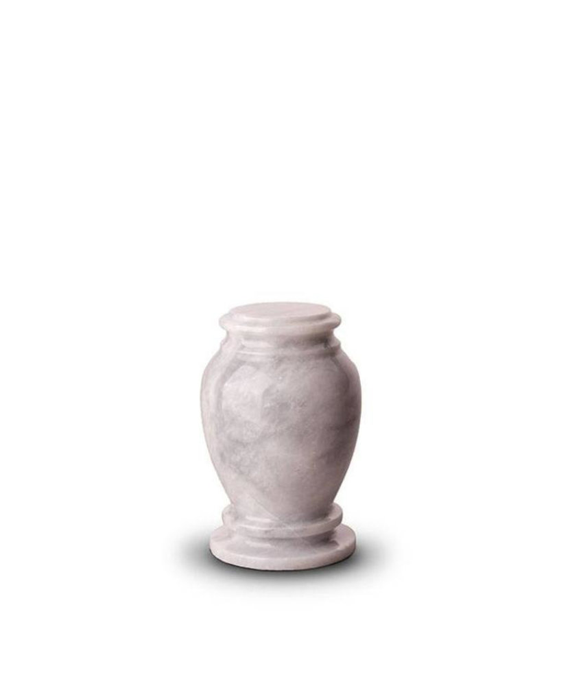 Mini urn rosa - marmer