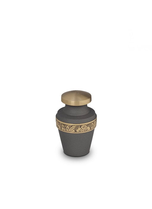 Mini urn santorini - messing