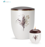 Mini urn Parlemoer gras – met lichtje