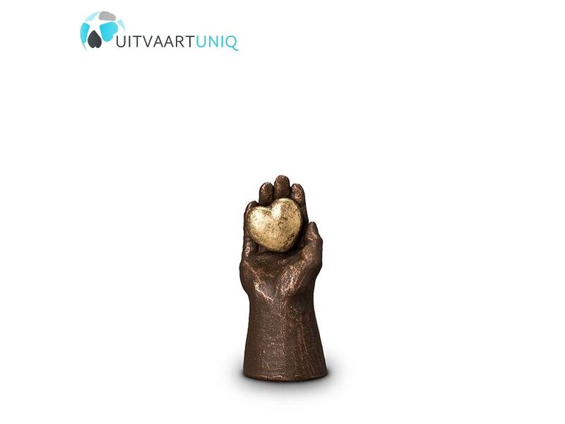 Hartje in hand - keramiek