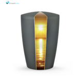 Urn antraciet fluweel zonsondergang - bio Urn antraciet fluweel zonsondergang - bio