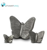 vlinder urn zilver mini