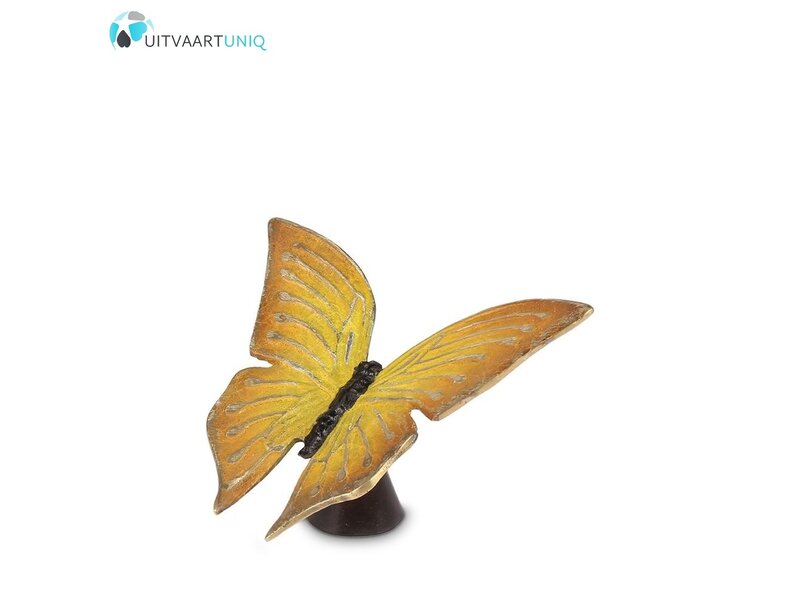 Mini Urn Gele Vlinder