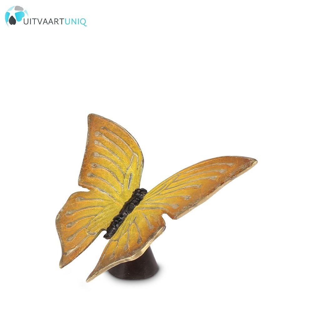  Mini Urn Gele Vlinder