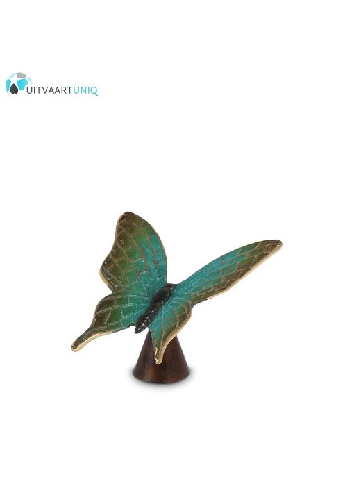 Mini Urn groen Vlinder