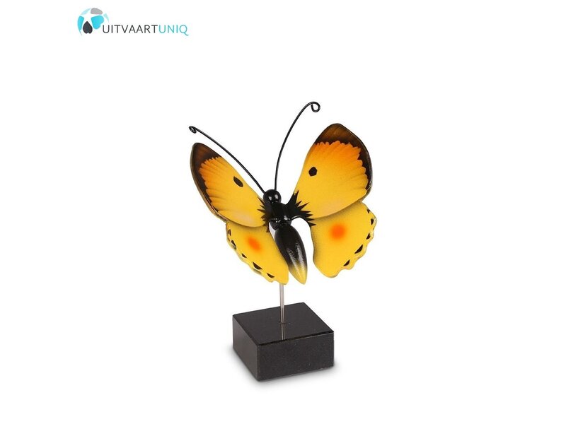 vlinder mini urn hout Luzerne