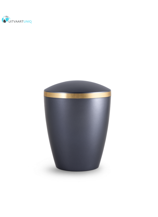 kinder urn parelmoer middernacht blauw