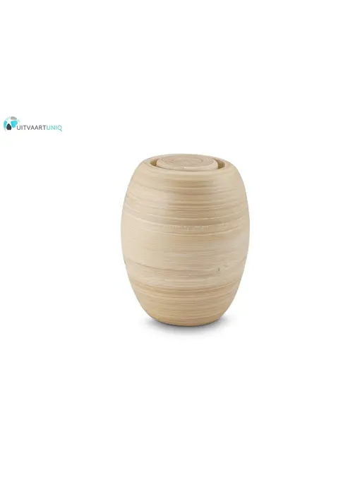 Bakka bamboe urn mini - hout