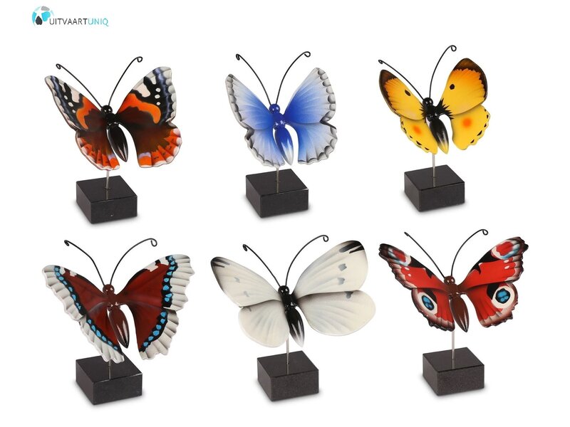 vlinder mini urn hout Koningsmantel