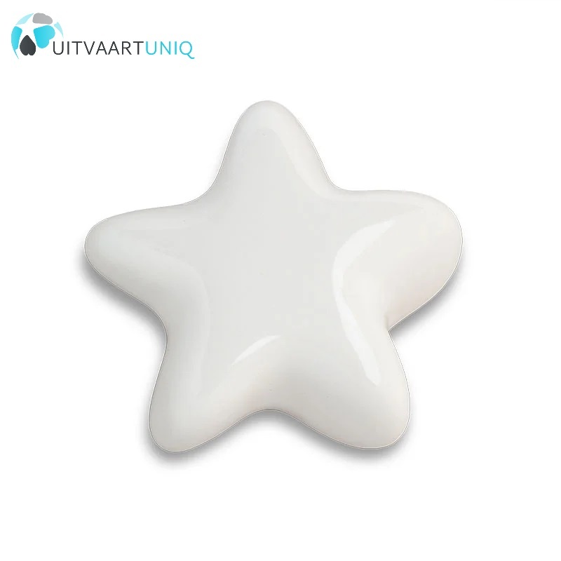  Keramische mini ster urn wit keepsake Asteri